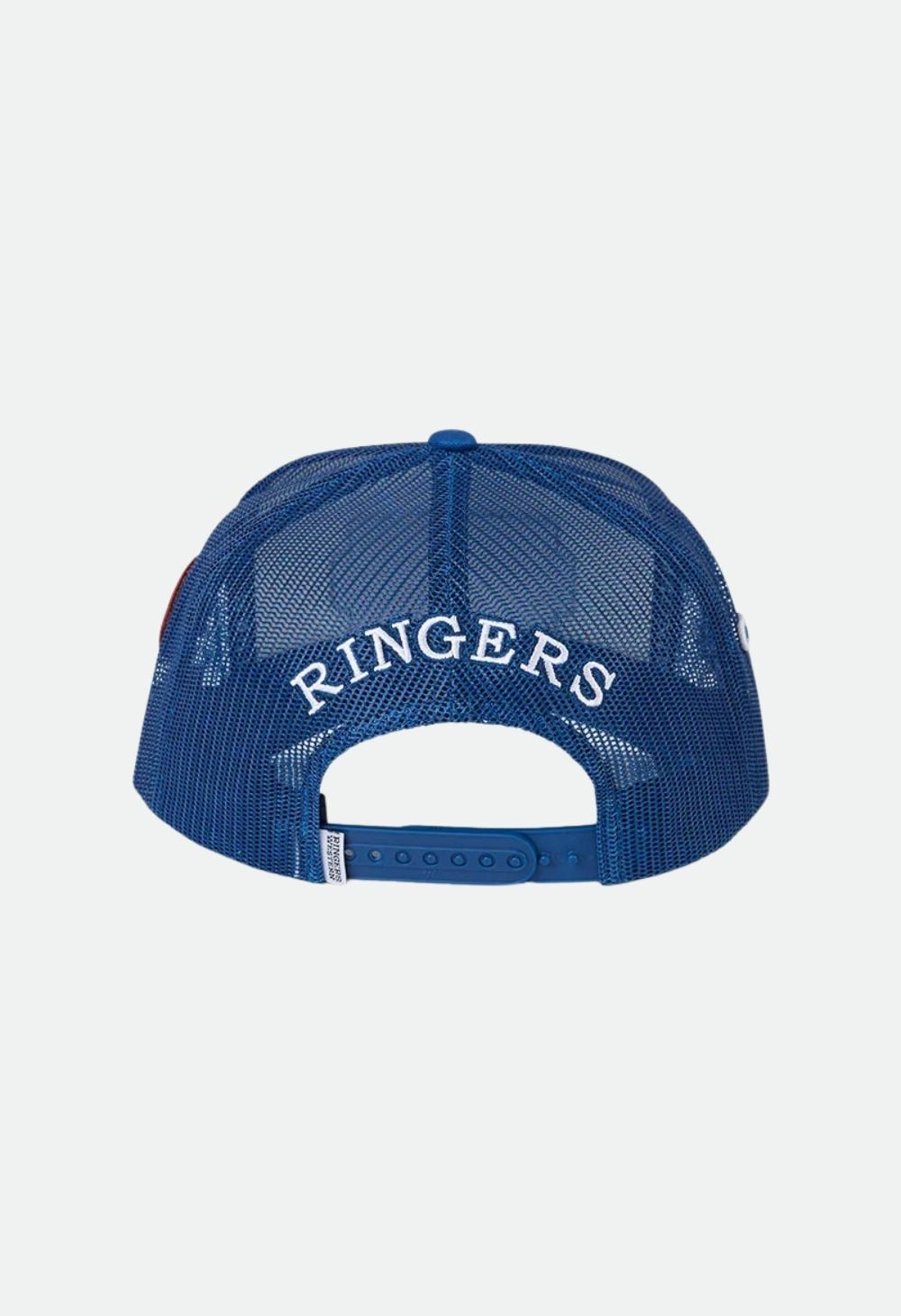 Ringers Western Drive By Deep Fit Trucker Cap - Blue/Cream