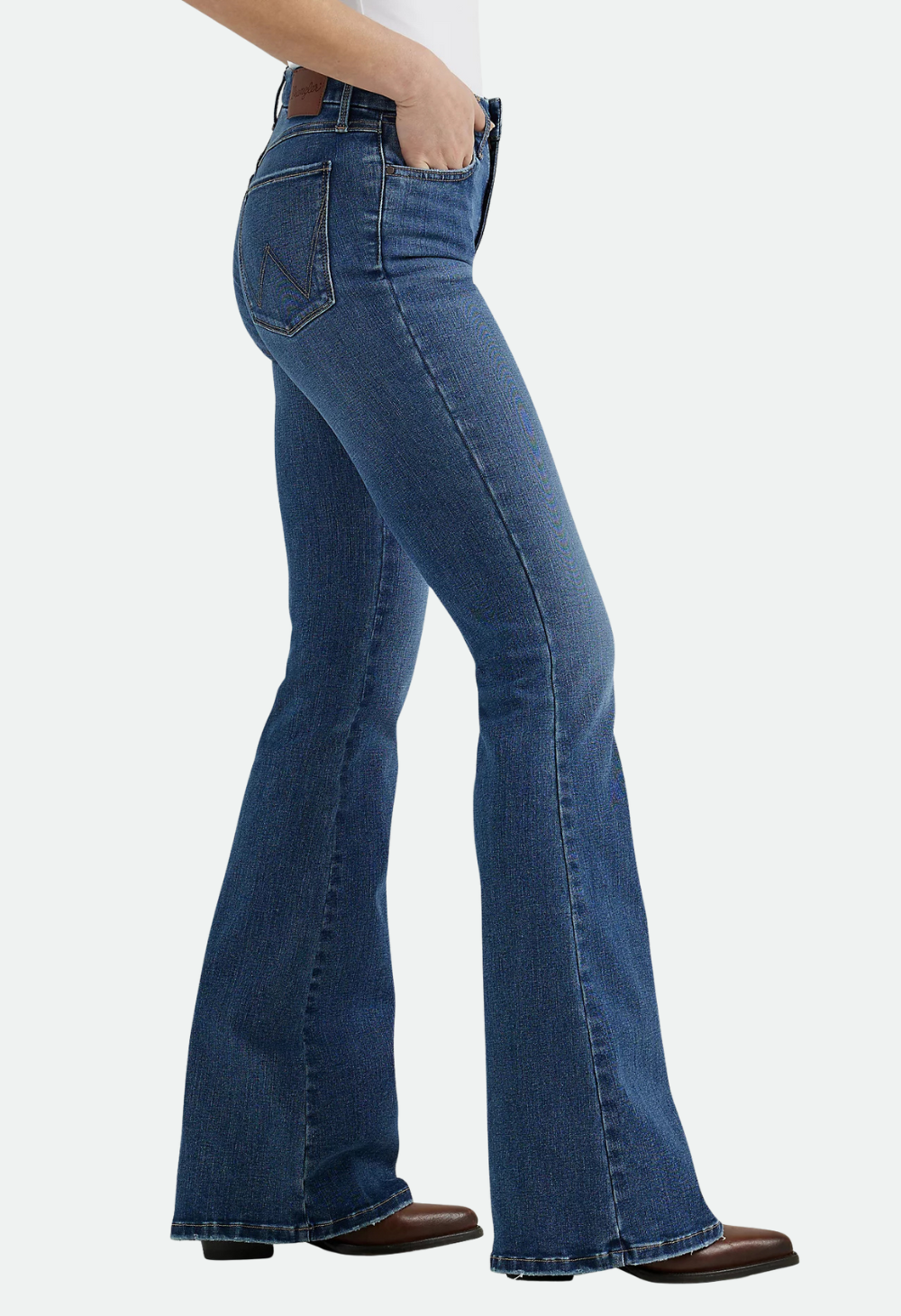 Wrangler Women's Bespoke High Rise Flare Jean