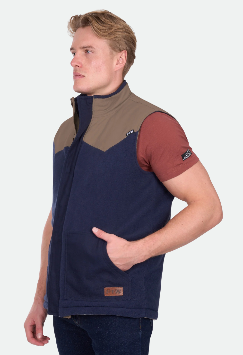 Pure Western Men’s Jamie Reversible Vest