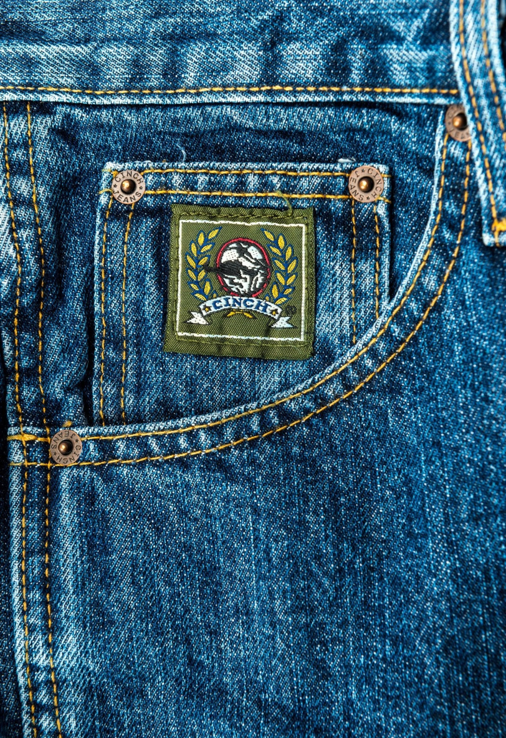 CINCH MEN'S RELAXED FIT GREEN LABEL JEAN - DARK STONEWASH