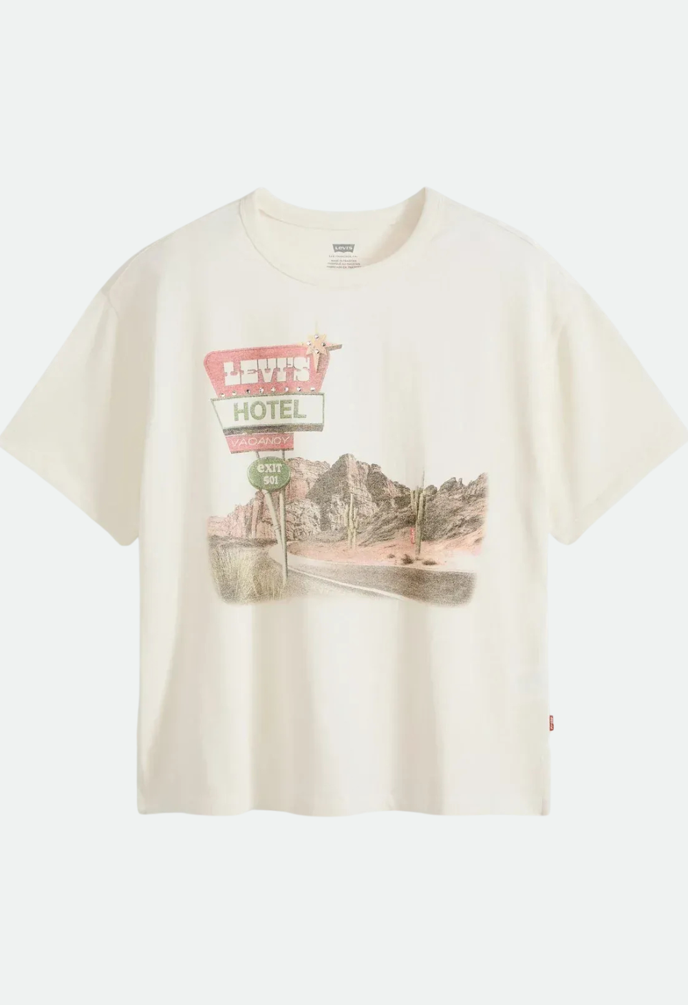 Levi's® Graphic Vintage Short-Sleeve Tee – Levi's Hotel VT Egret