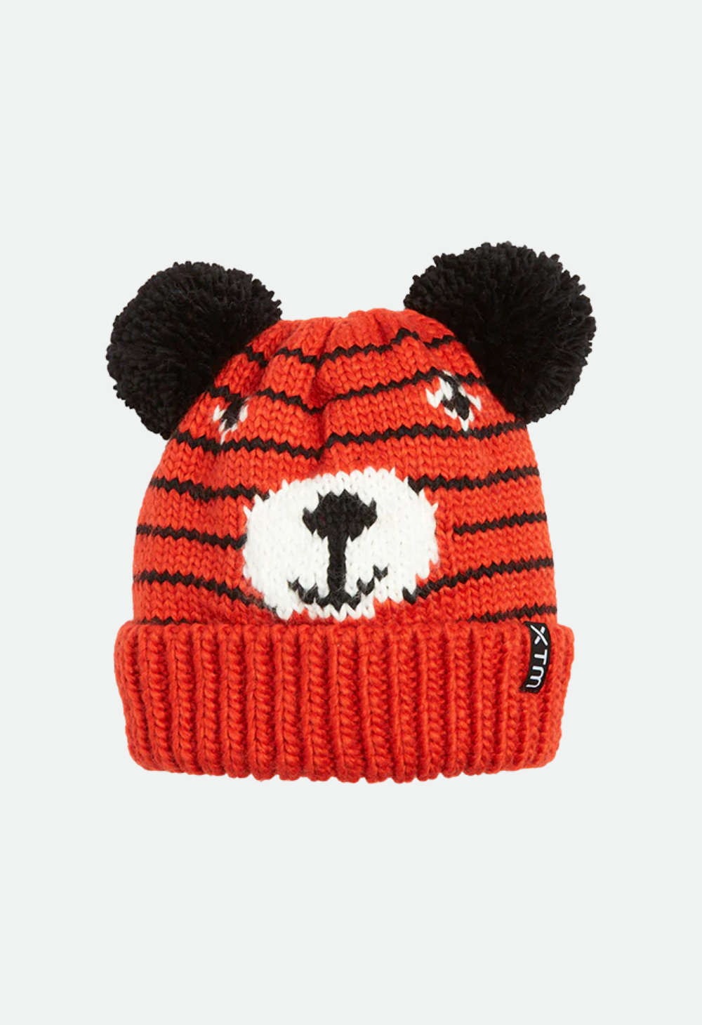XTM Performance Kids Jumble Animal Knitted Beanie - Tiger