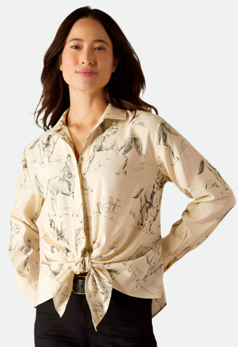 Ariat Women's Larkspur Long Sleeve Blouse