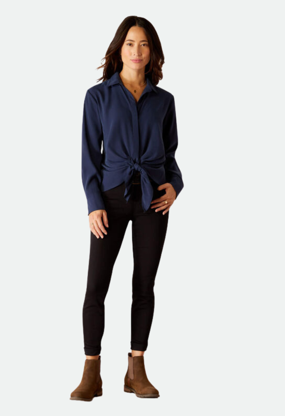 Ariat Women's Larkspur Long Sleeve Blouse