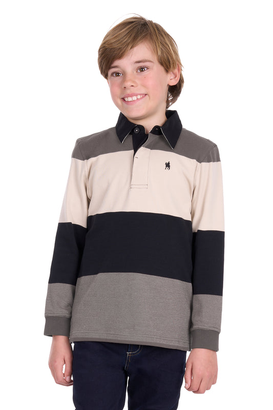 Thomas Cook Boy's Brandon Stripe Rugby