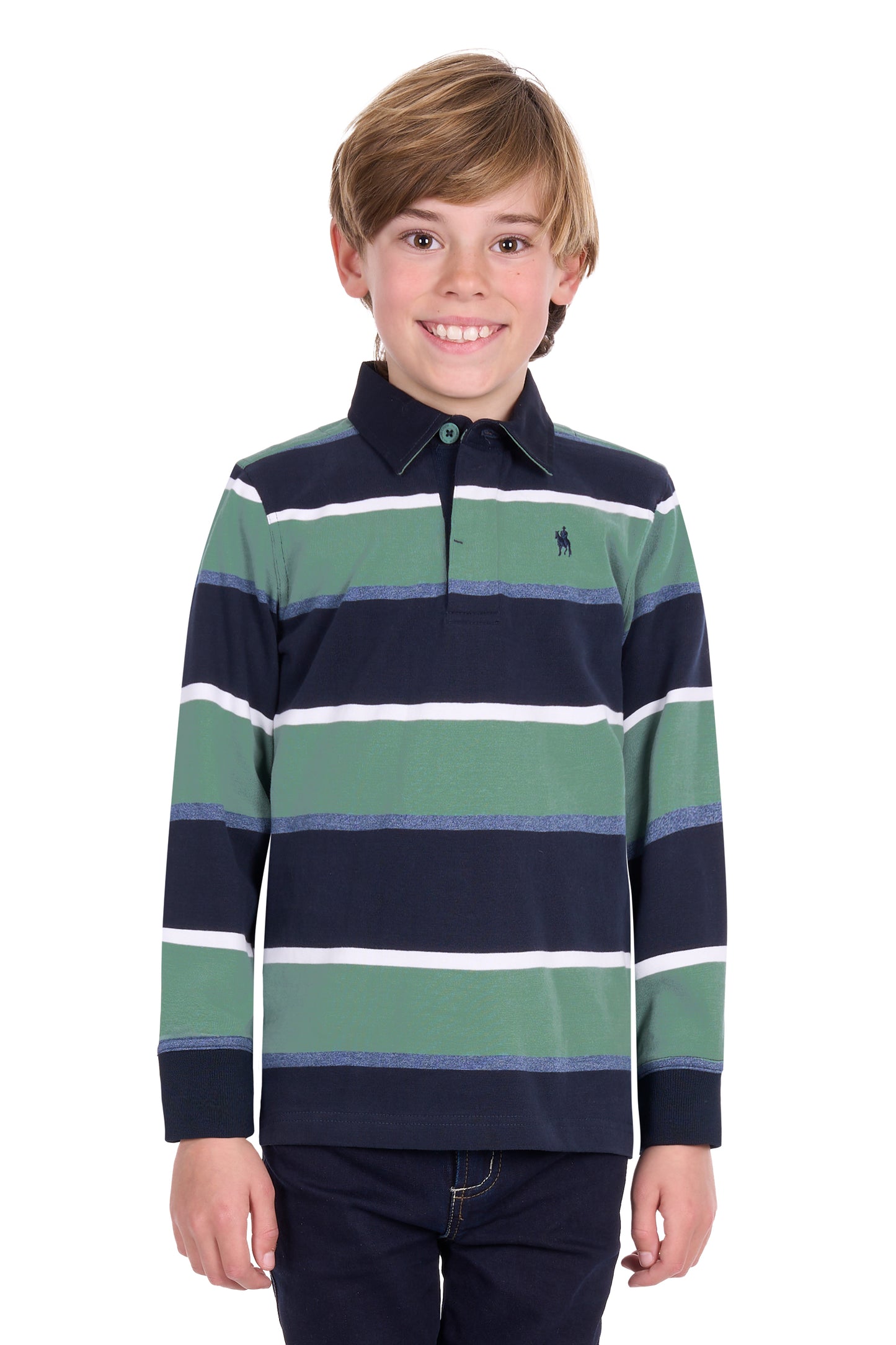 Thomas Cook Boy's Douglas Stripe Rugby