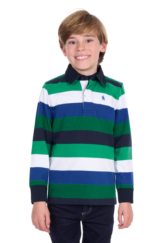 Thomas Cook Boy's Gary Stripe Rugby