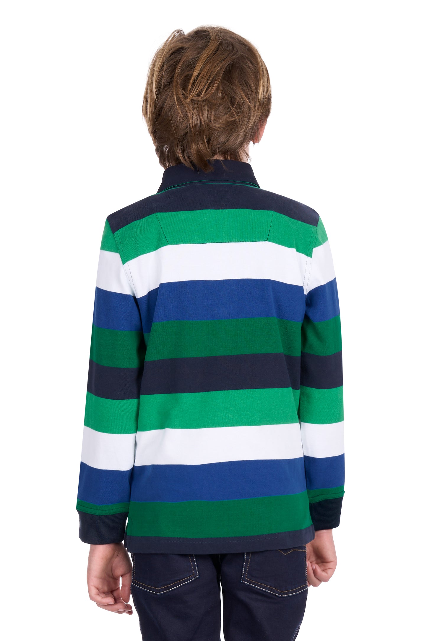 Thomas Cook Boy's Gary Stripe Rugby