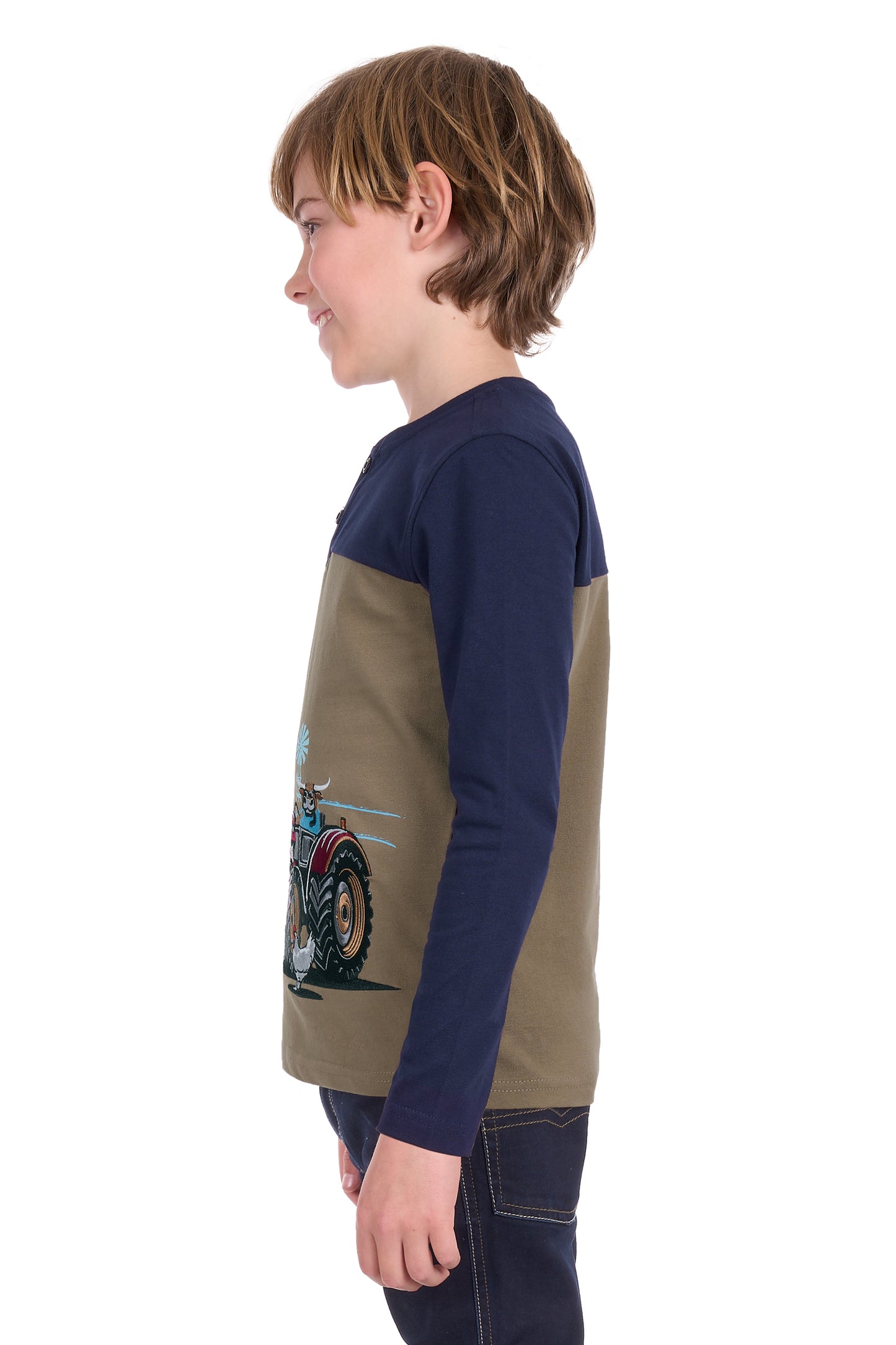 Thomas Cook Boy's Karl Henley Long Sleeve Tee
