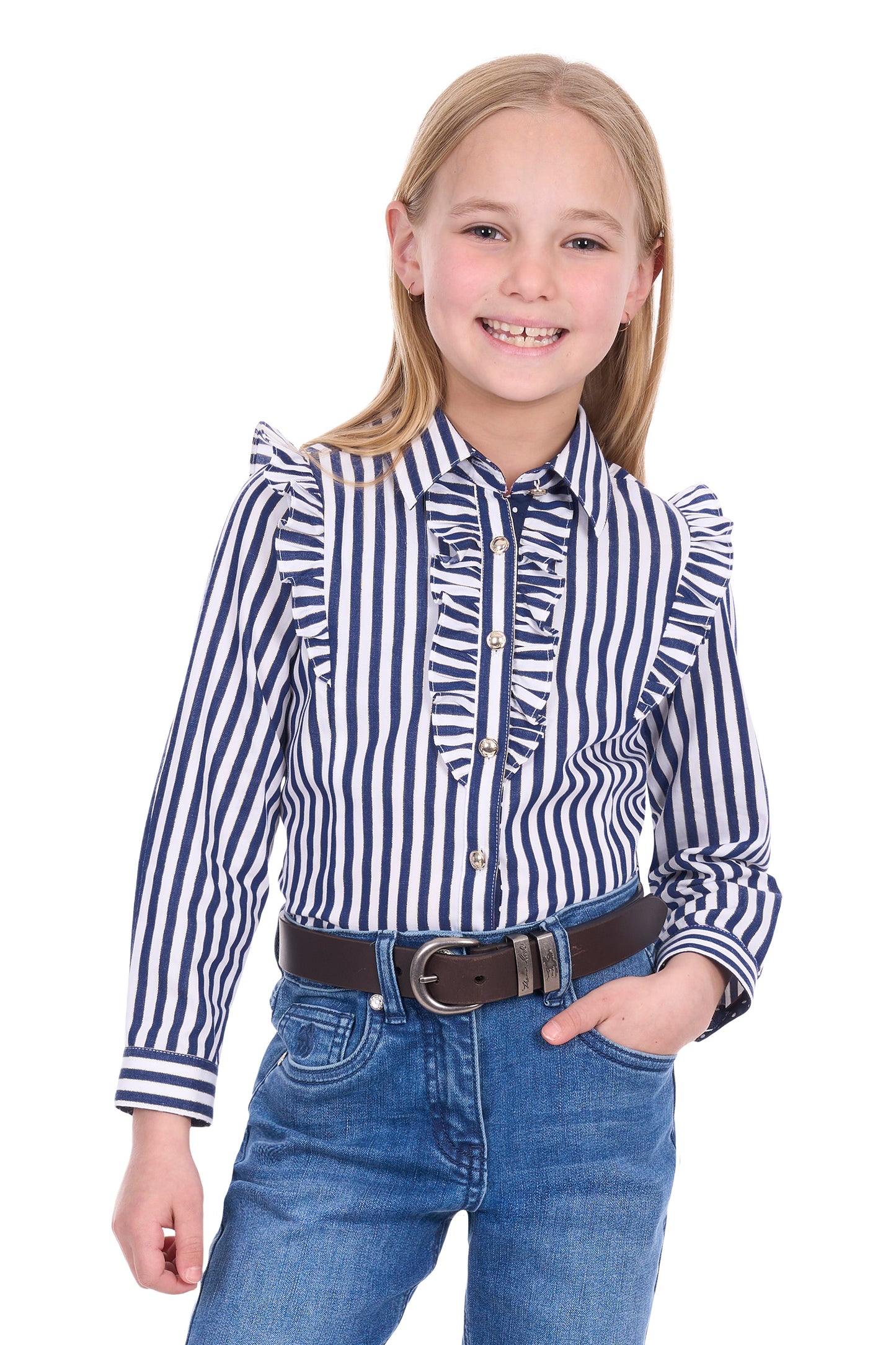 Thomas Cook Girl's Celine Long Sleeve Shirt