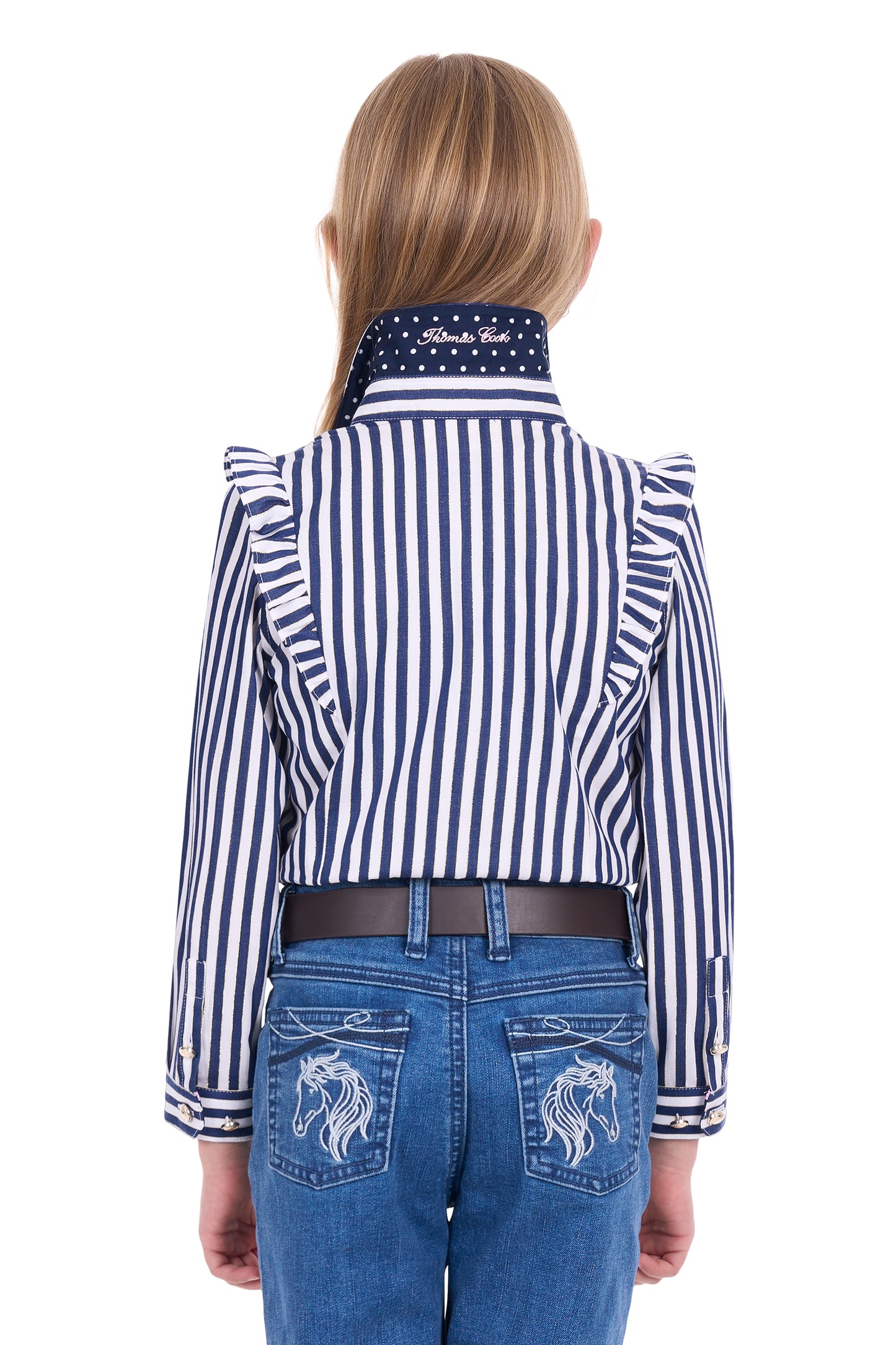 Thomas Cook Girl's Celine Long Sleeve Shirt