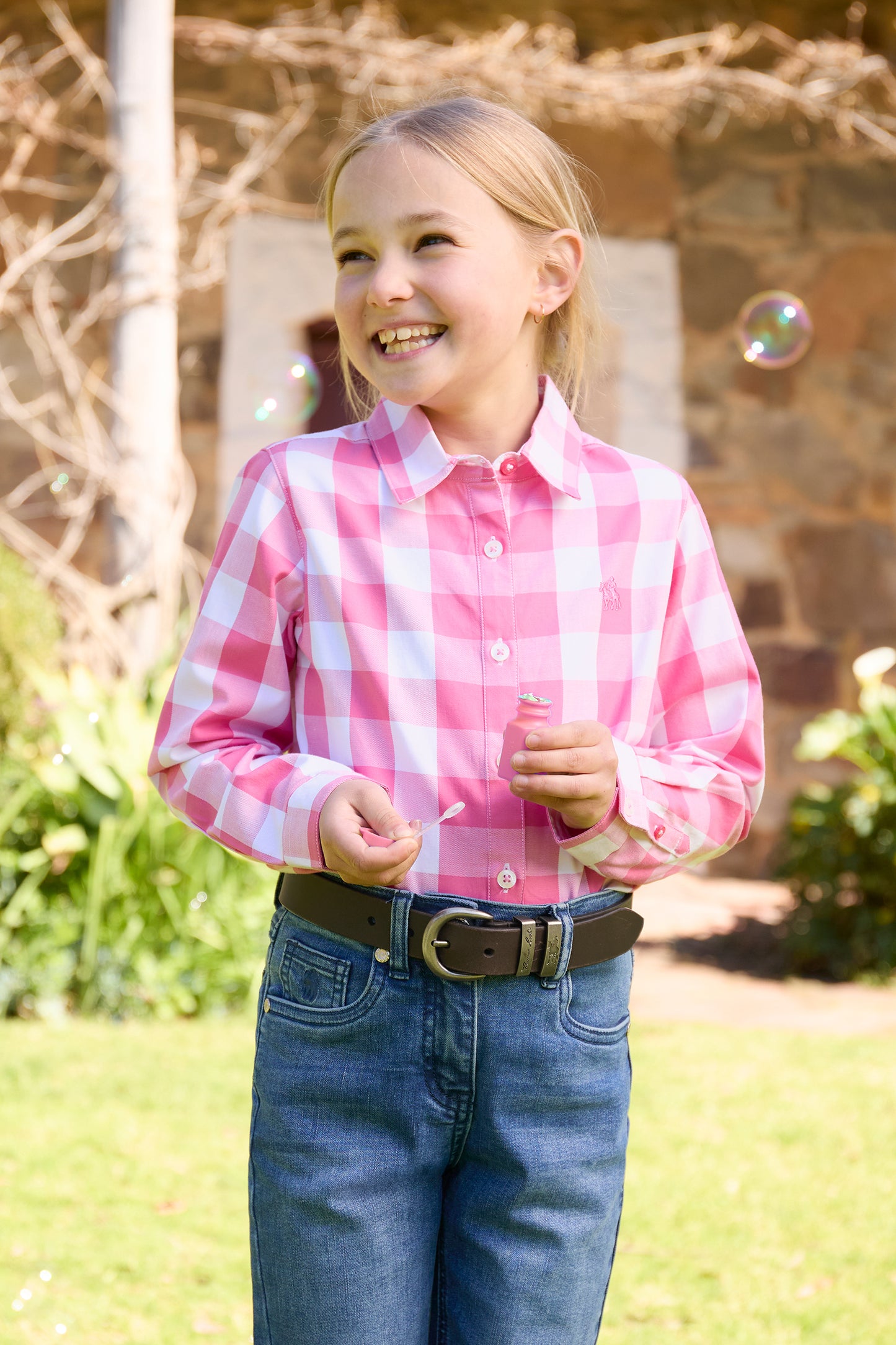 Thomas Cook Girl's Tamara Long Sleeve Shirt