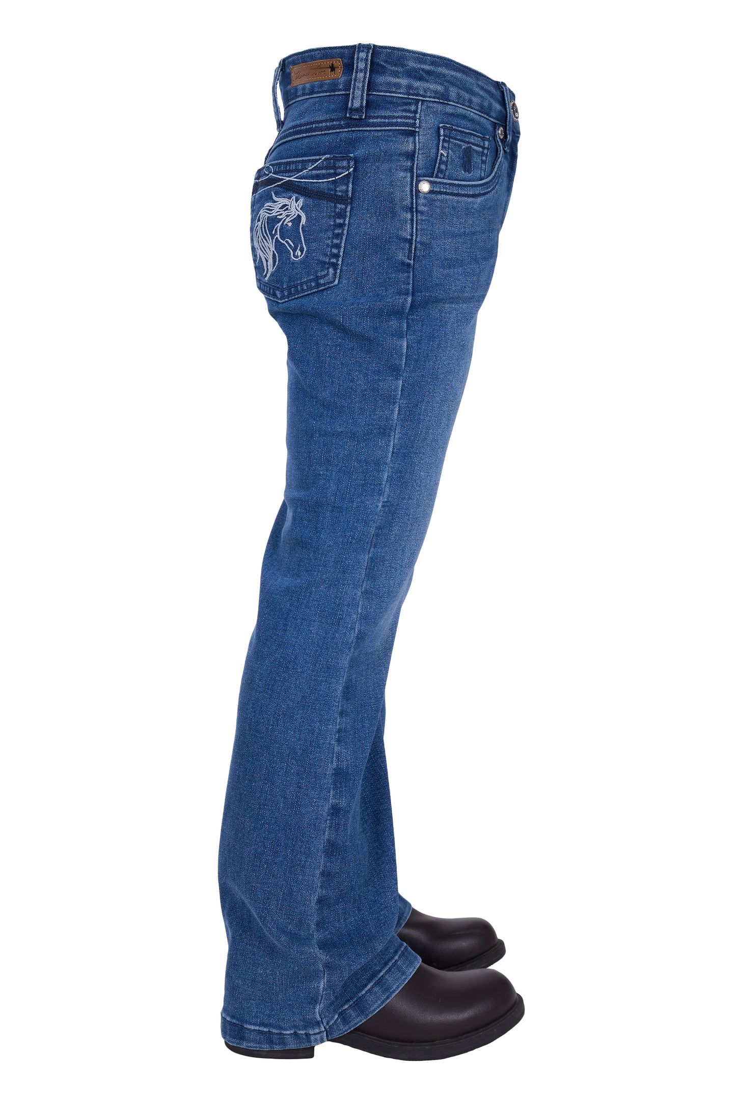 Thomas Cook Girl's Heather Boot Cut Jean