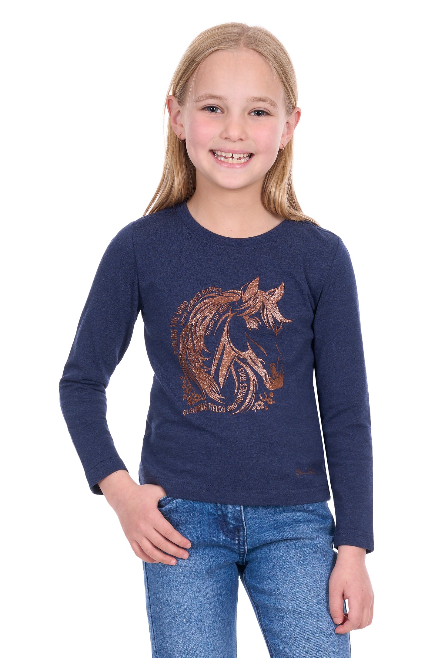 Thomas Cook Girl's Sasha Long Sleeve Tee
