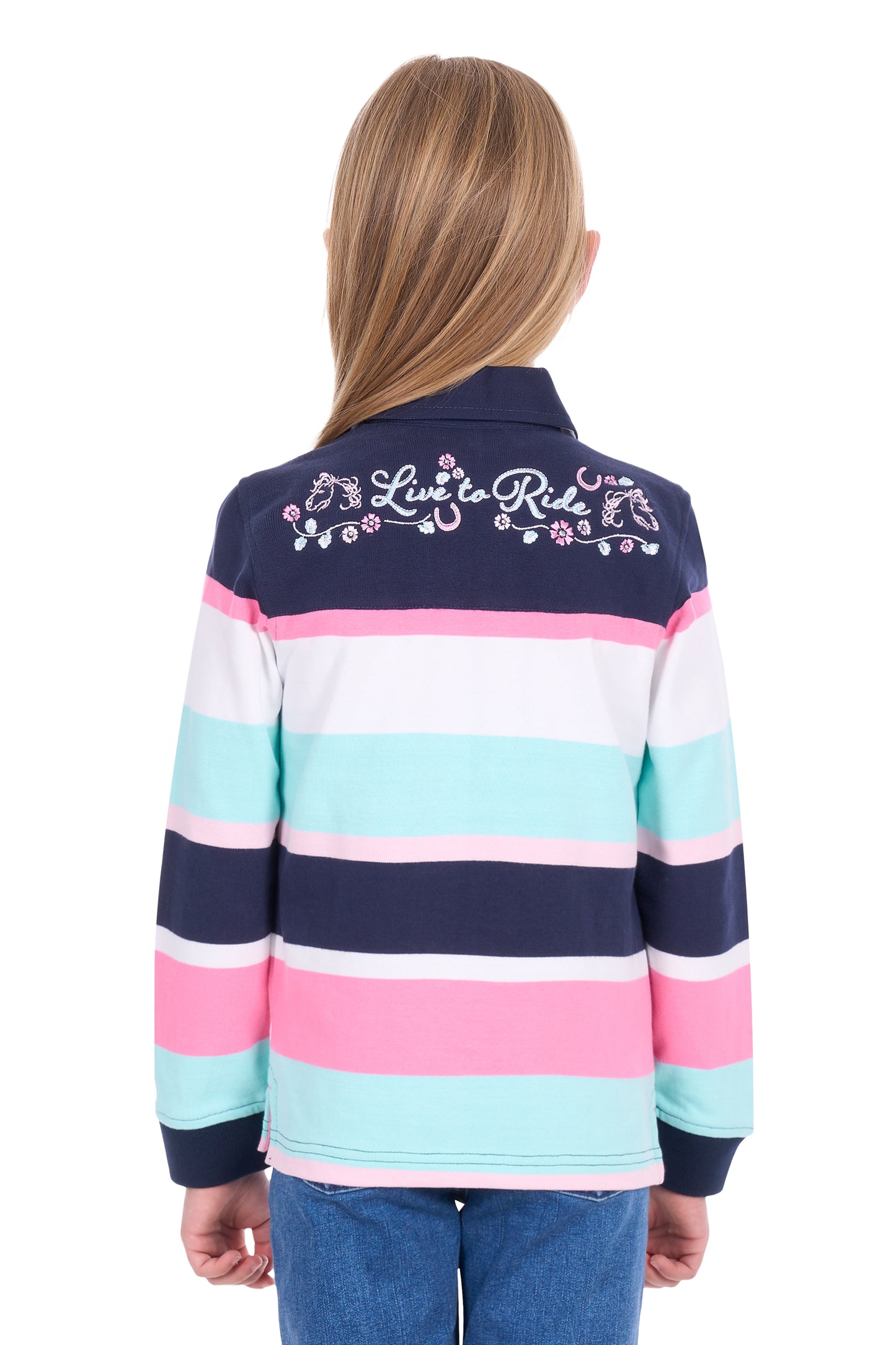 Thomas Cook Girl’s Vivian Stripe Rugby
