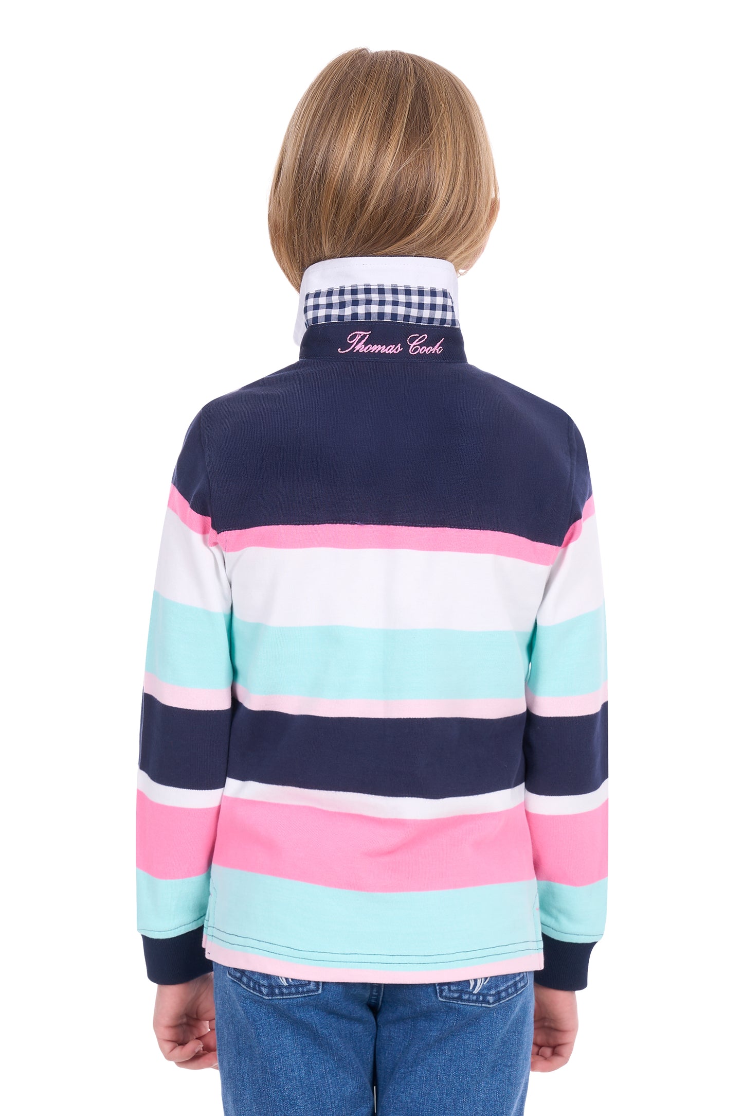 Thomas Cook Girl’s Vivian Stripe Rugby