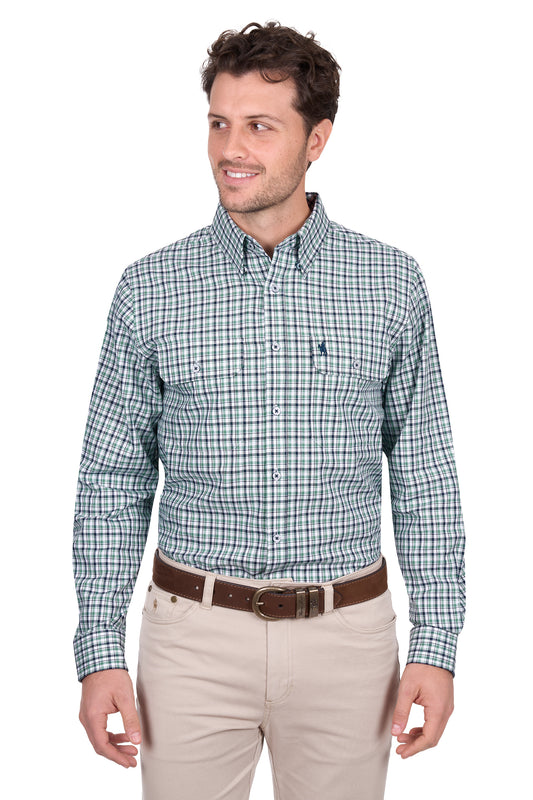 Thomas Cook Men’s Edward Check 2-Pocket Long Sleeve Shirt