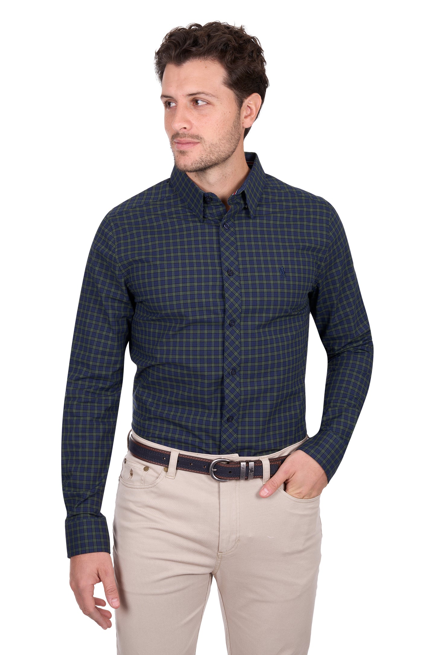 Thomas Cook Men’s Charles Check Tailored Long Sleeve Shirt