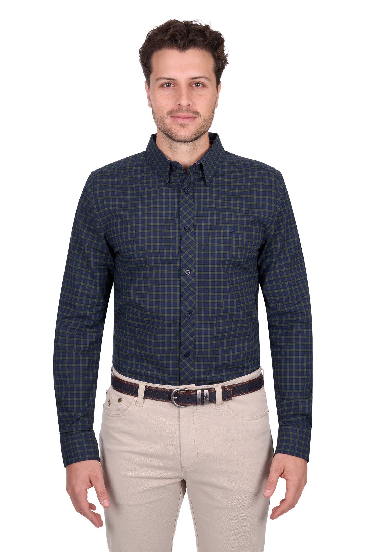 Thomas Cook Men’s Charles Check Tailored Long Sleeve Shirt