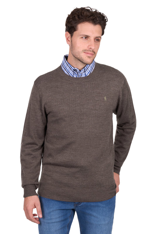 Thomas Cook – Men’s Blair Merino Blend Crew Neck Knit Jumper
