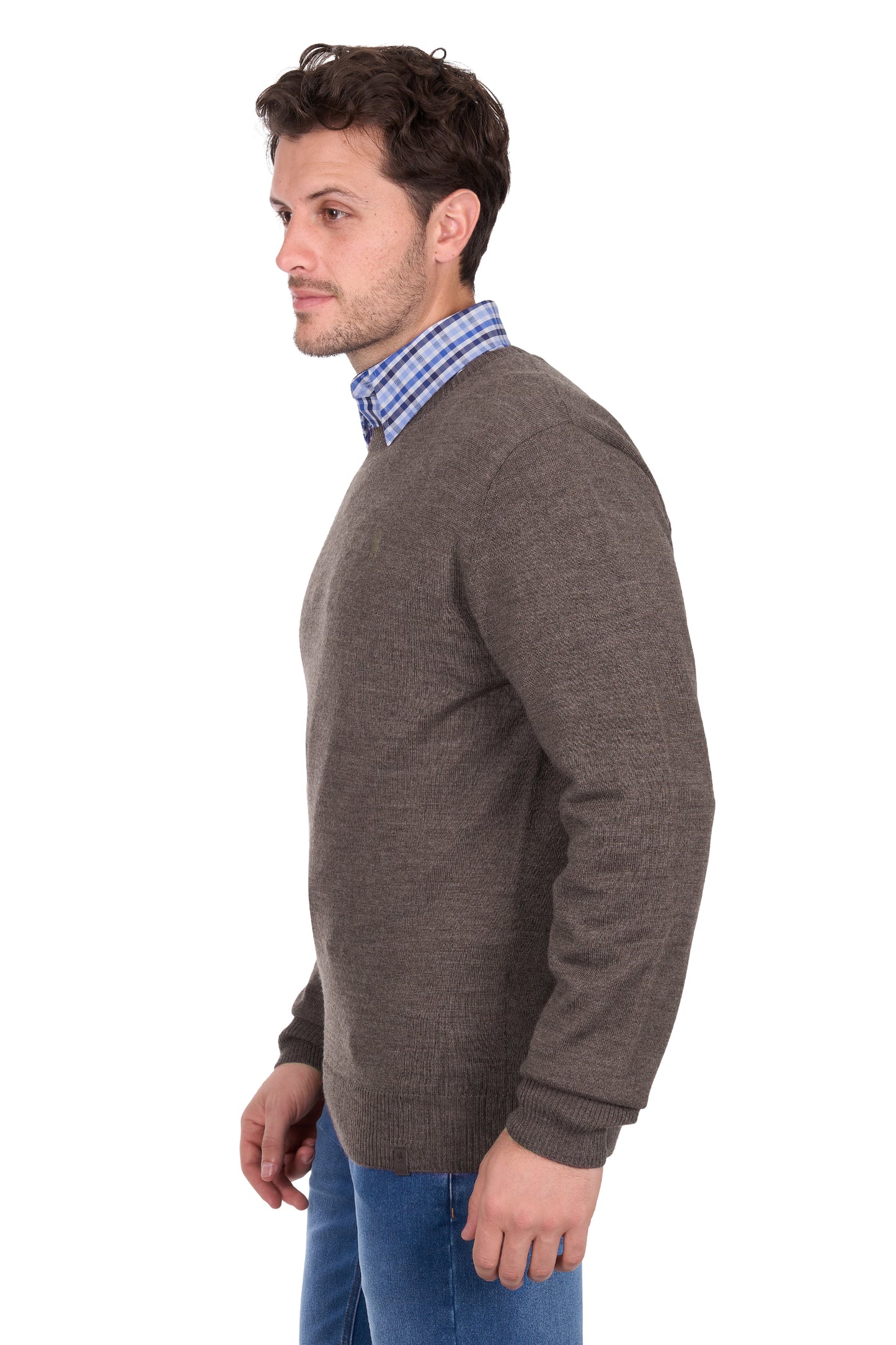 Thomas Cook – Men’s Blair Merino Blend Crew Neck Knit Jumper