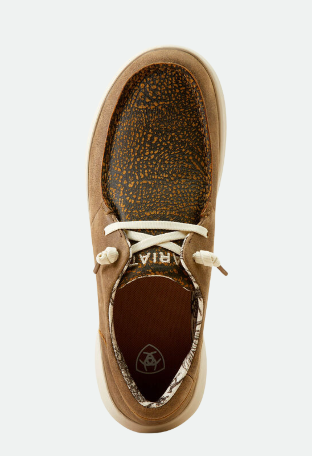 Ariat Women's Hilo (Brown Bomber/Distressed Hide Emboss)