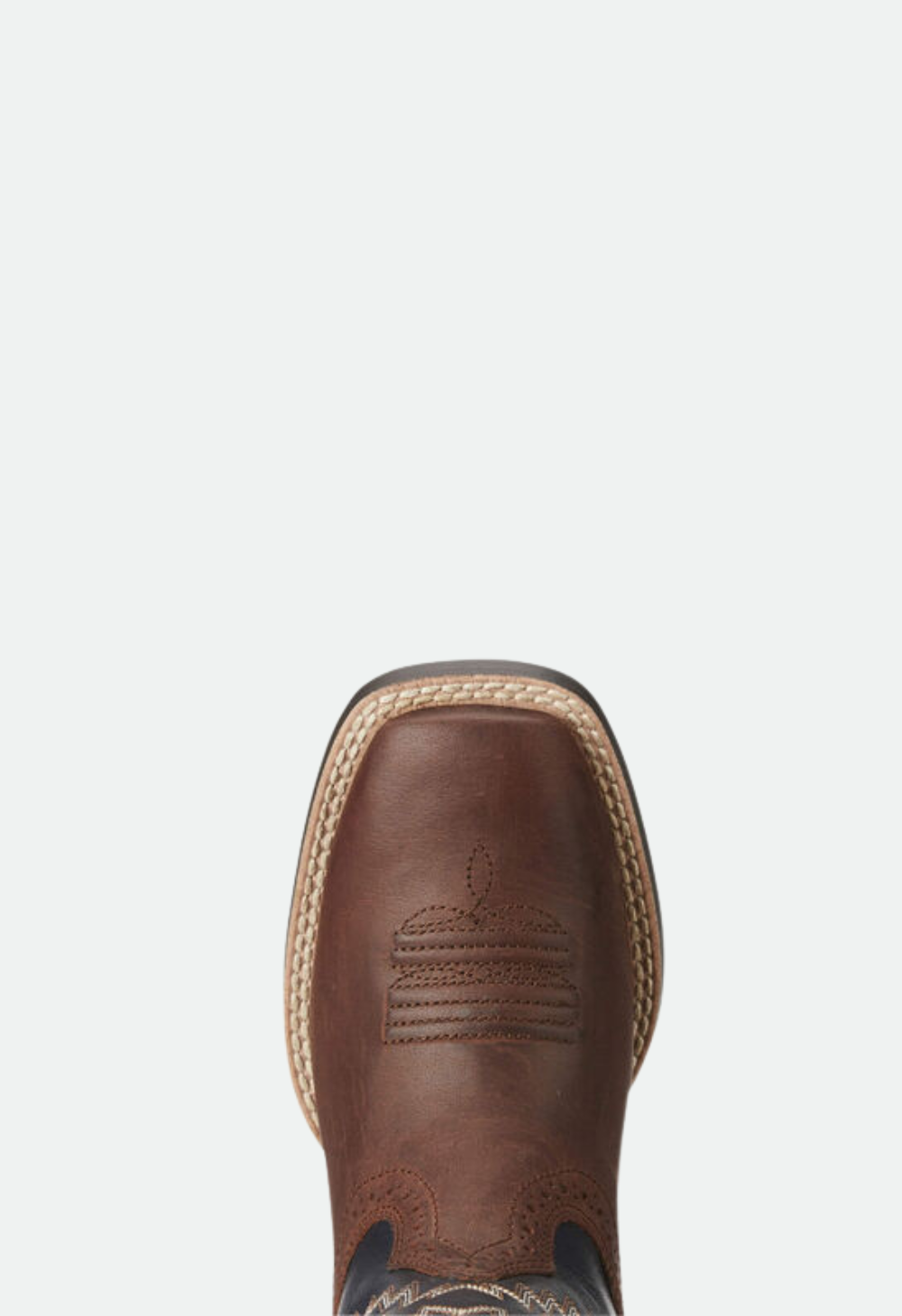 Ariat Kid's Tycoon Western Boot - Brazen Brown|Arizona Sky