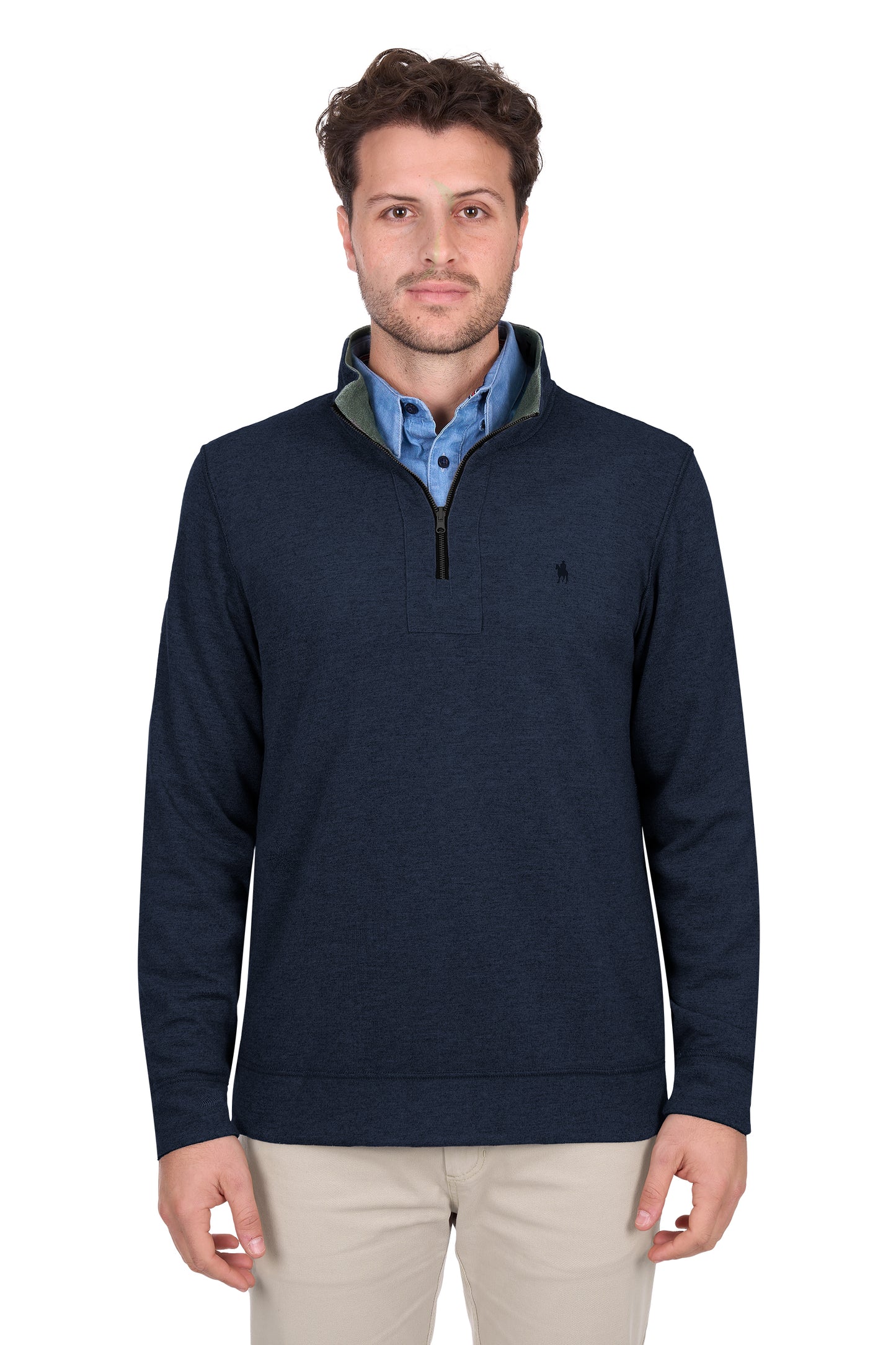 Thomas Cook – Men’s Vic Reversible 1/4 Zip Neck Jumper