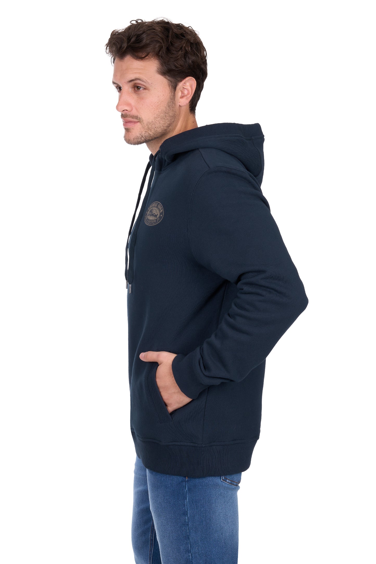 Thomas Cook Men's Heritage Oval Pullover Hoodie -  Navy