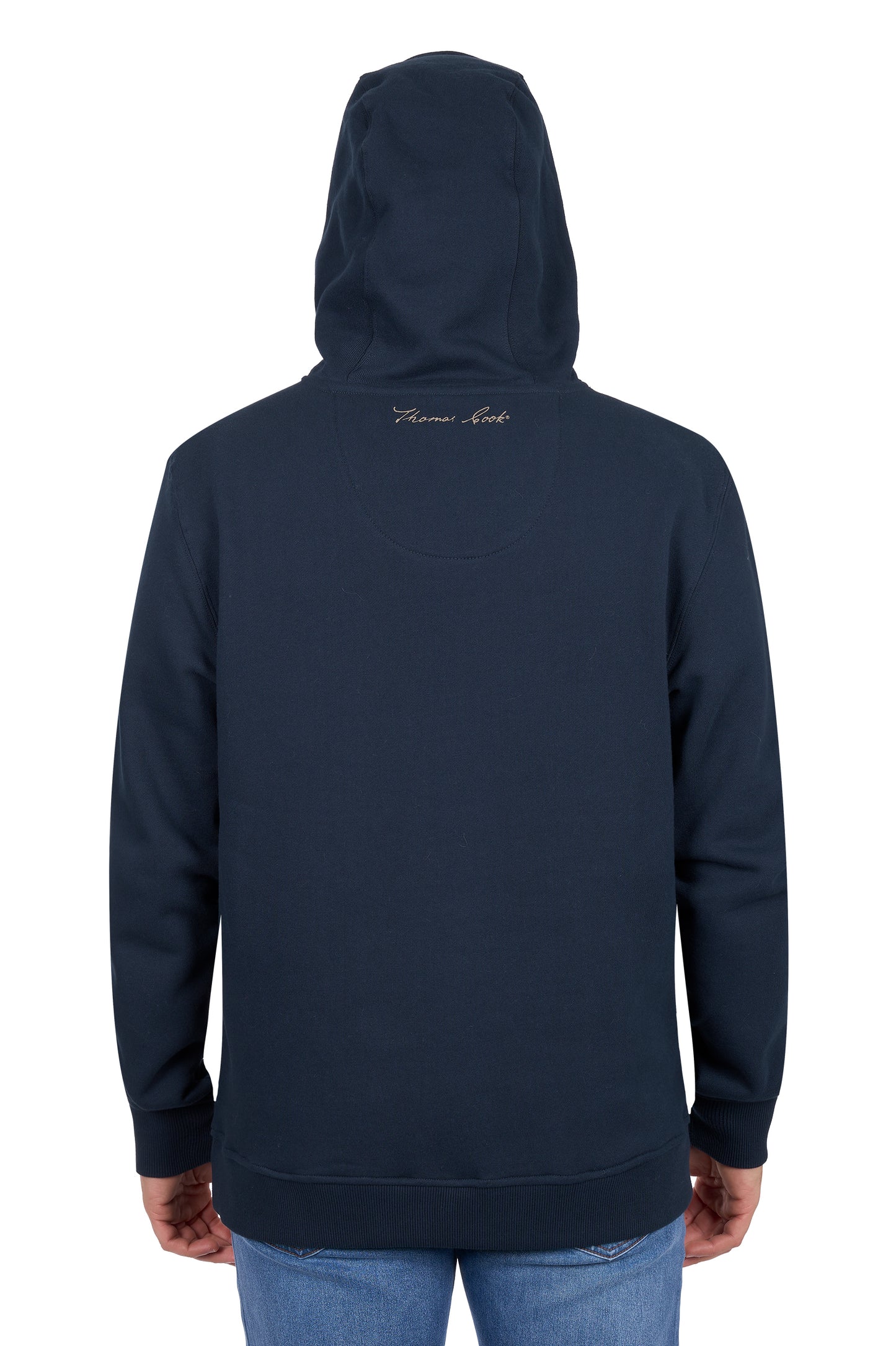 Thomas Cook Men's Heritage Oval Pullover Hoodie -  Navy