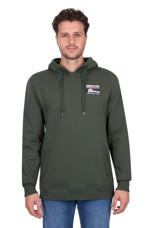 Thomas Cook Men's Heritage Cob and Co Pullover Hoodie - Green