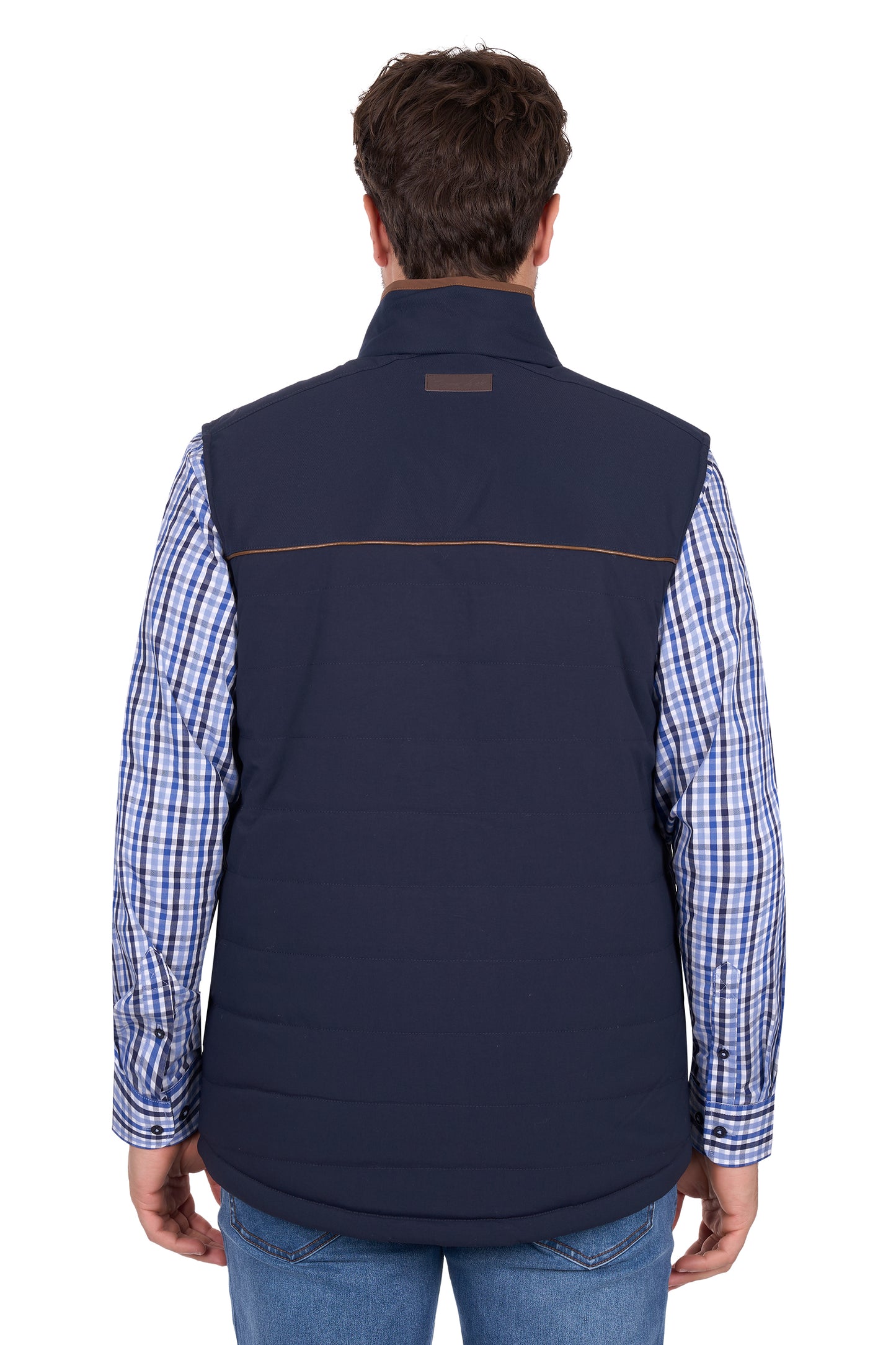 Thomas Cook Men’s Toby Reversible Vest - Navy/Tan