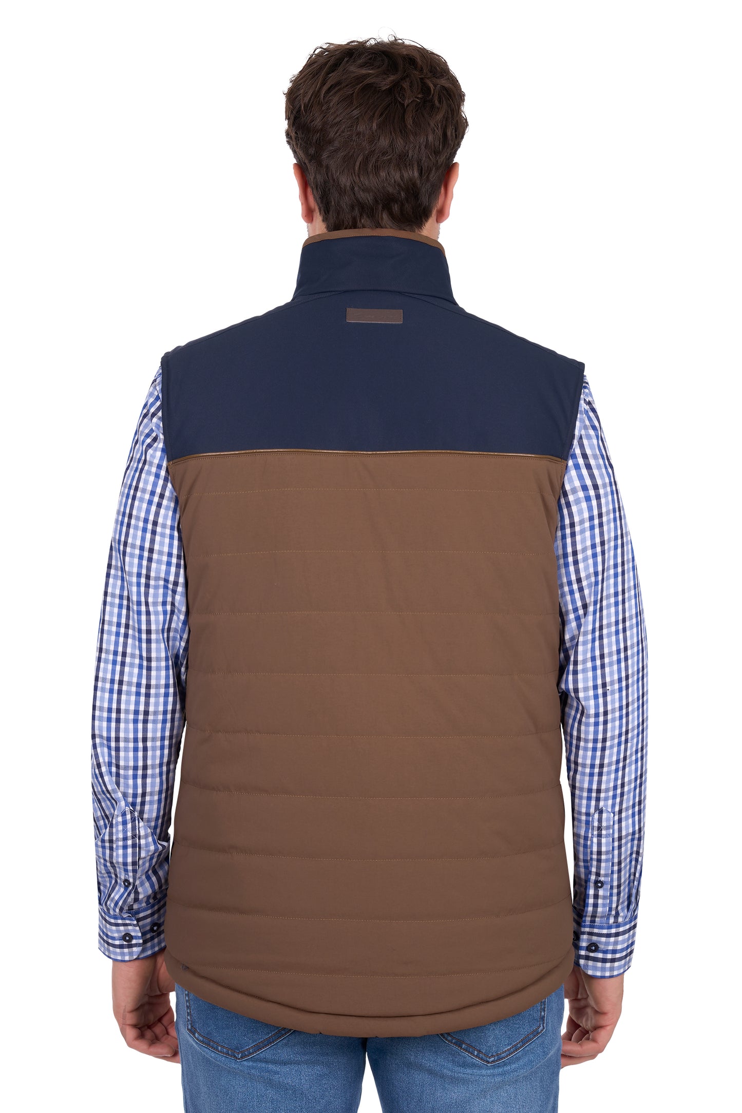 Thomas Cook Men’s Toby Reversible Vest - Navy/Tan