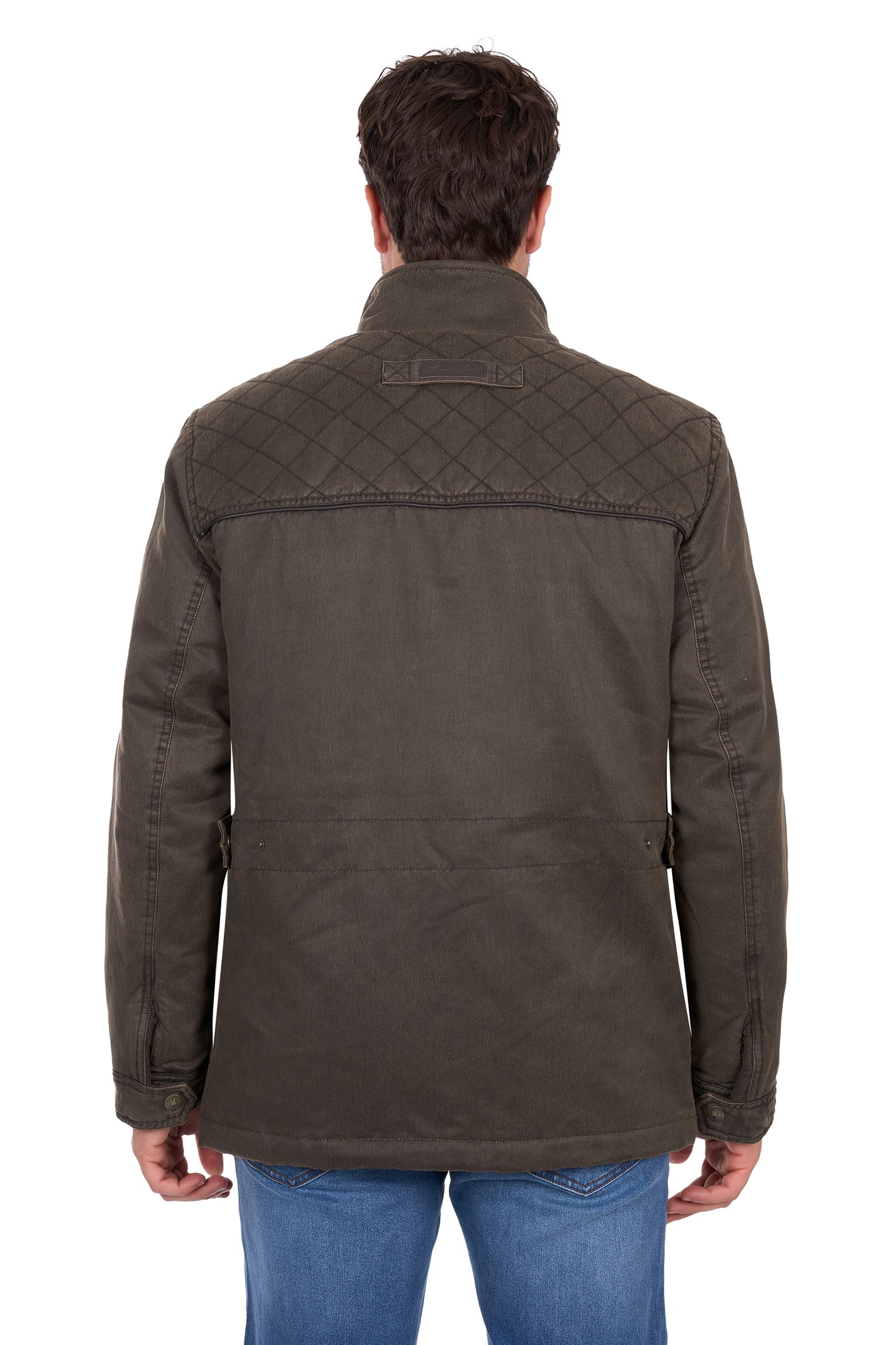 Thomas Cook Men’s Marcus Faux Oilskin Jacket