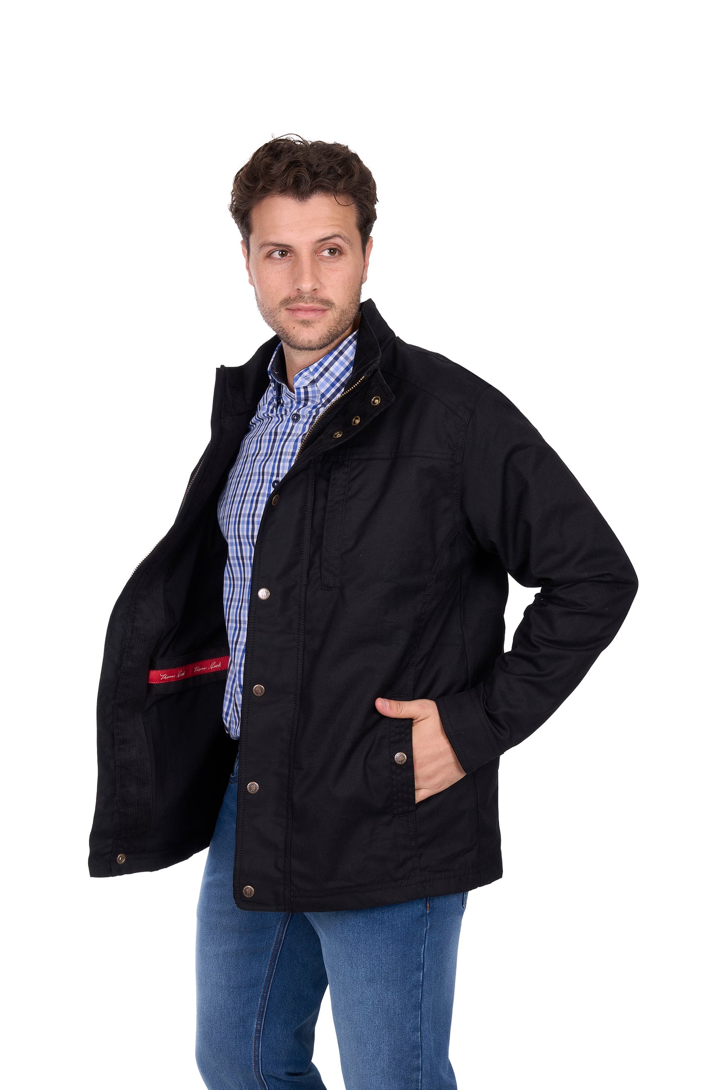 Thomas Cook Men’s Louis Lightweight Oilskin Jacket