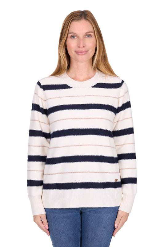Thomas Cook Women's Gracie Stripe Knit Jumper