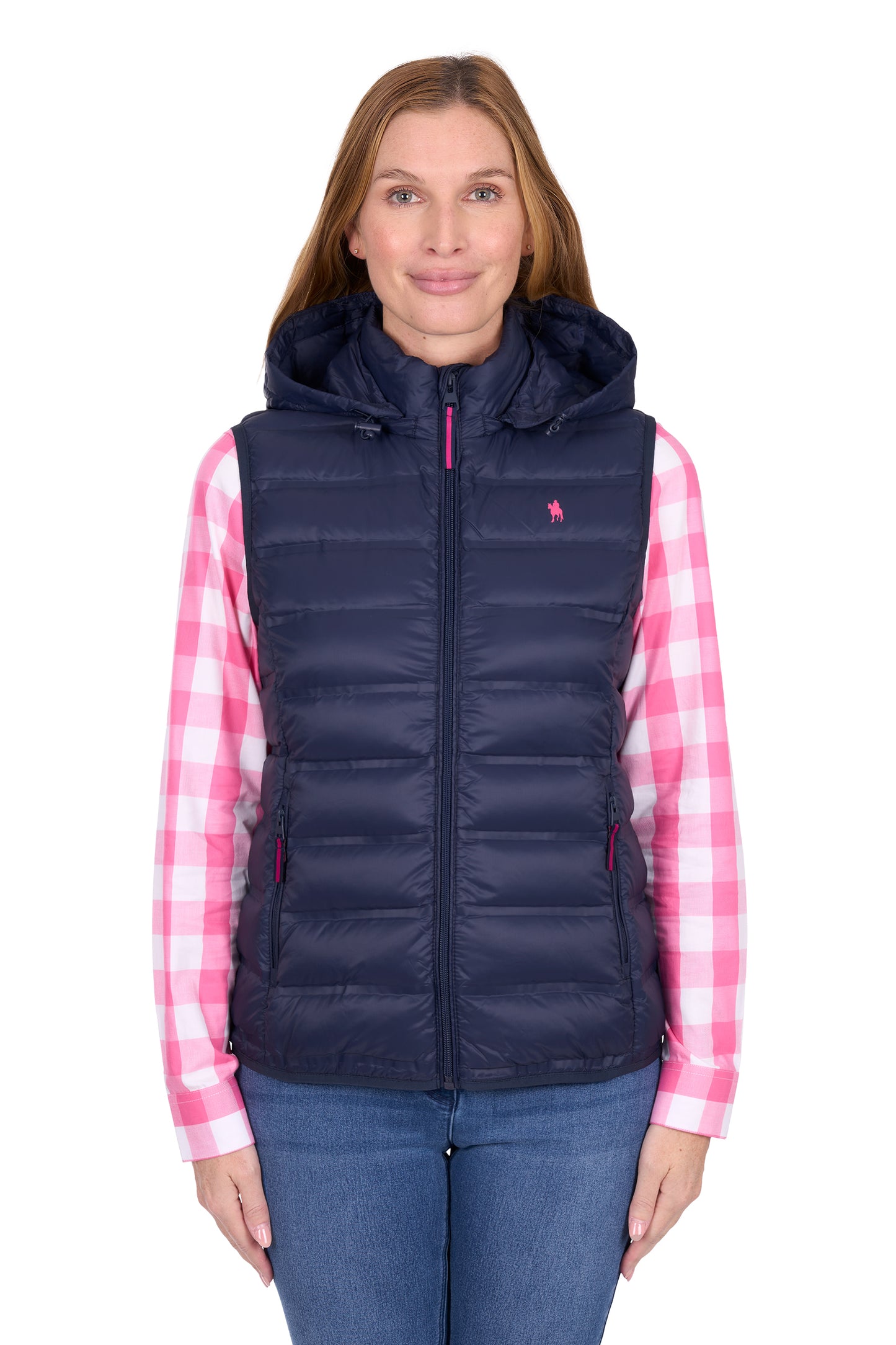 Thomas Cook Women's Oberon Light Weight Down Vest – NAVY