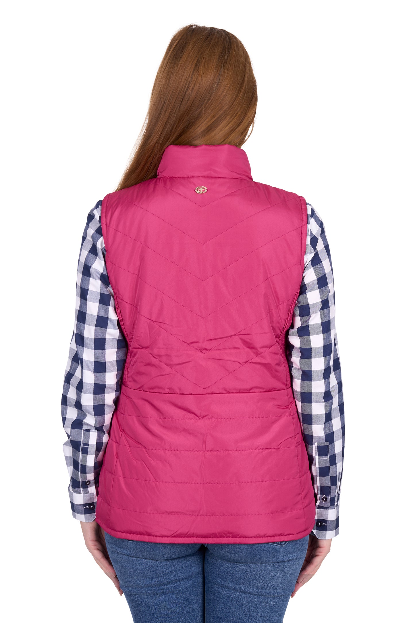 Thomas Cook Women’s Mayfield Reversible Vest – Hot Pink/Navy