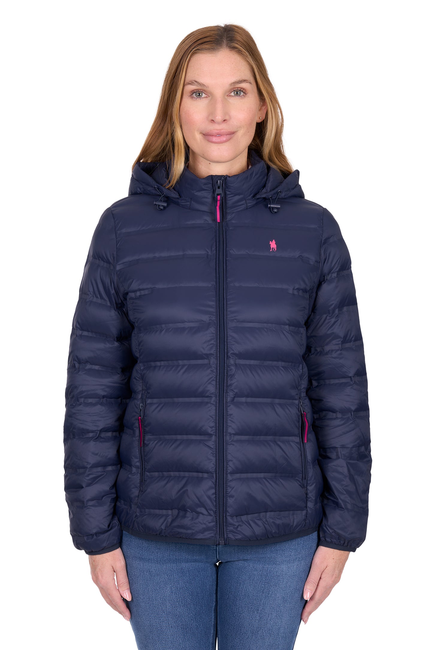 Thomas Cook Women's Oberon Lightweight Down Jacket – Navy