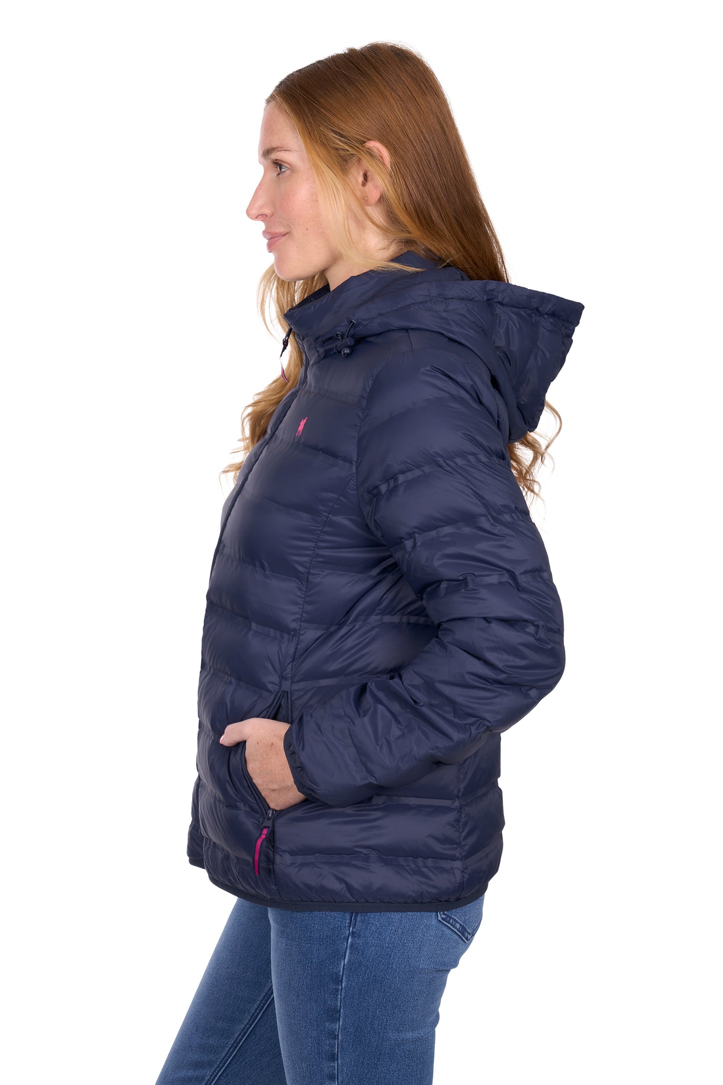 Thomas Cook Women's Oberon Lightweight Down Jacket – Navy