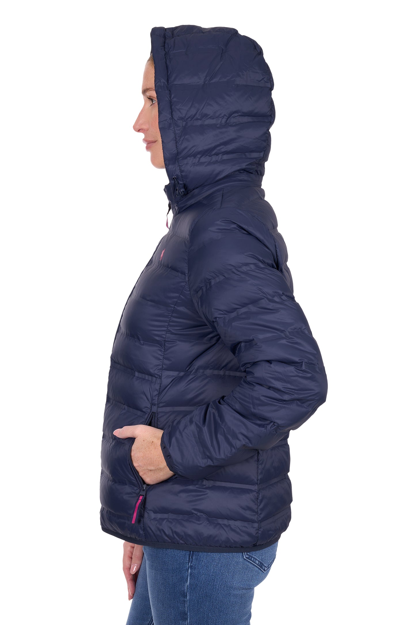 Thomas Cook Women's Oberon Lightweight Down Jacket – Navy