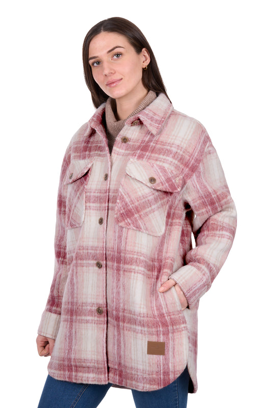 Dux Bak Women's Elk Overshirt - Pink