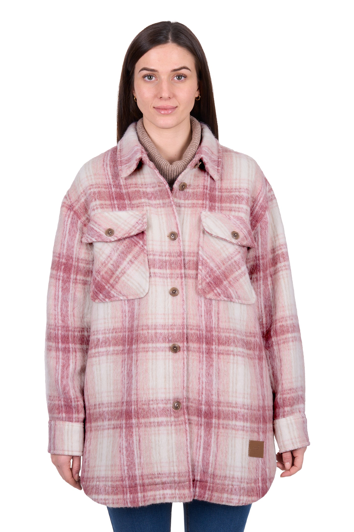 Dux Bak Women's Elk Overshirt - Pink