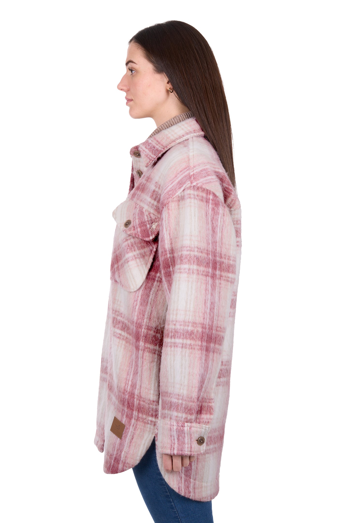 Dux Bak Women's Elk Overshirt - Pink