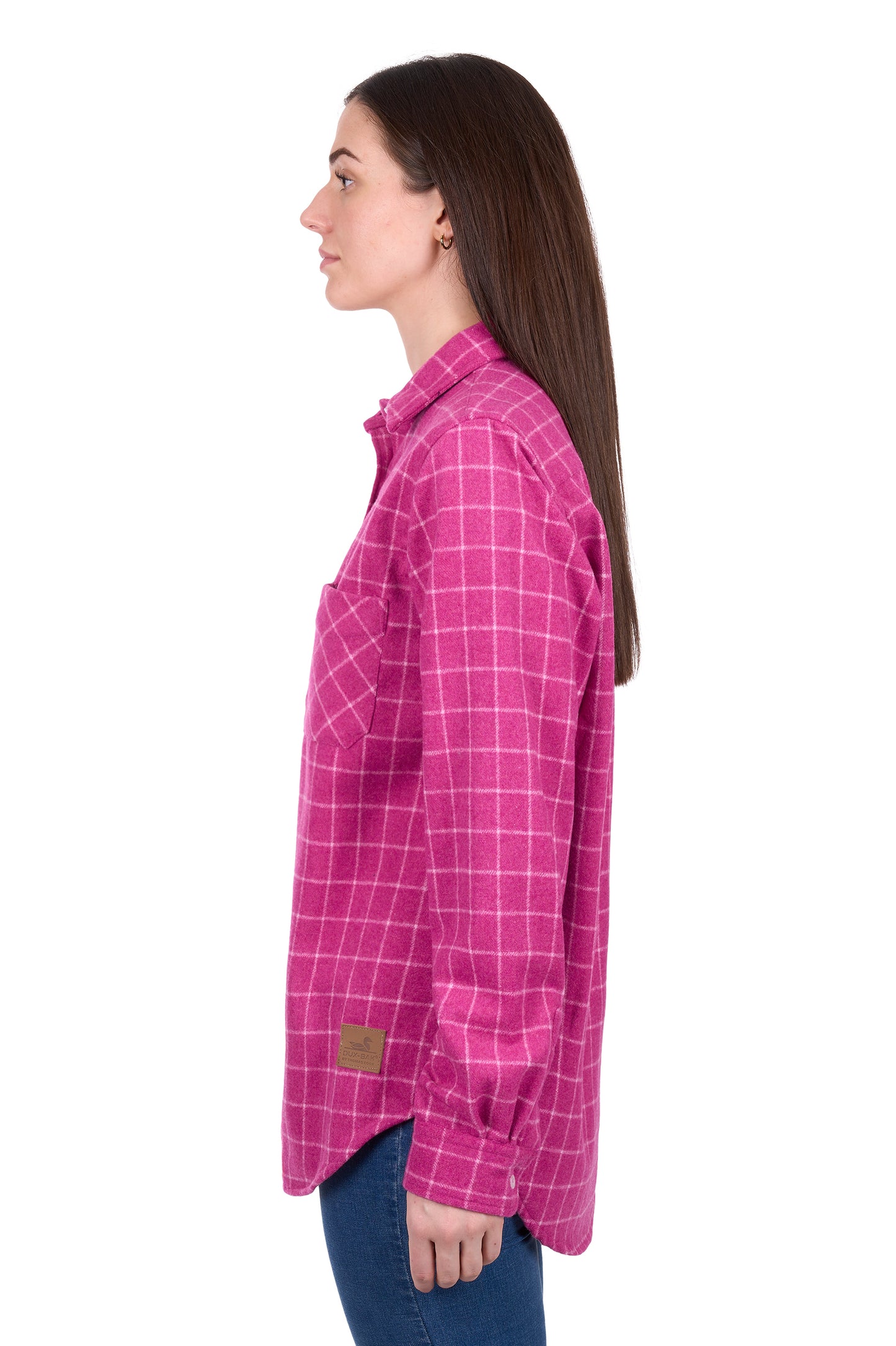 Dux Bak Women's Jazz Thermal  Long Sleeve Shirt - Hot Pink