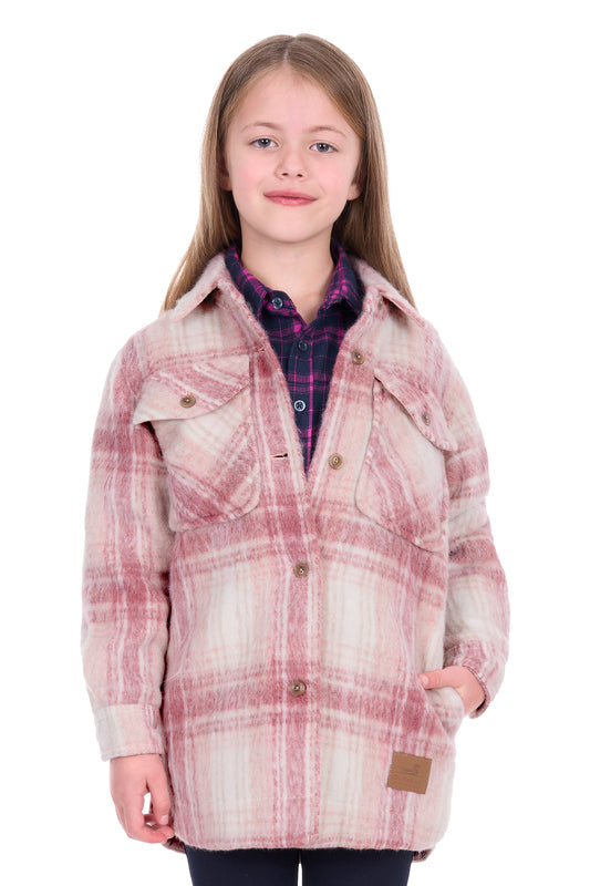 Dux Bak Girl's Elk Overshirt - Pink