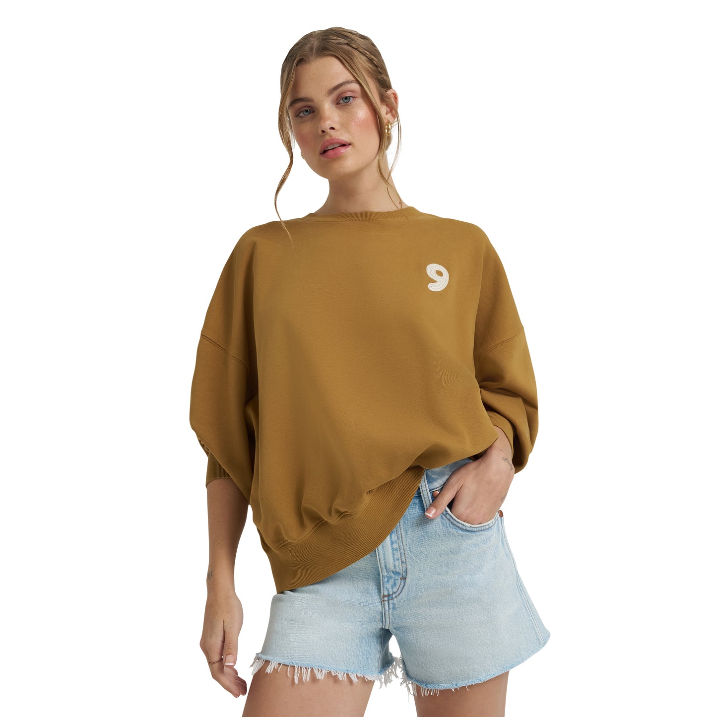 Wrangler Women's X Lainey Wilson Good Jeans Sweatshirt Brown