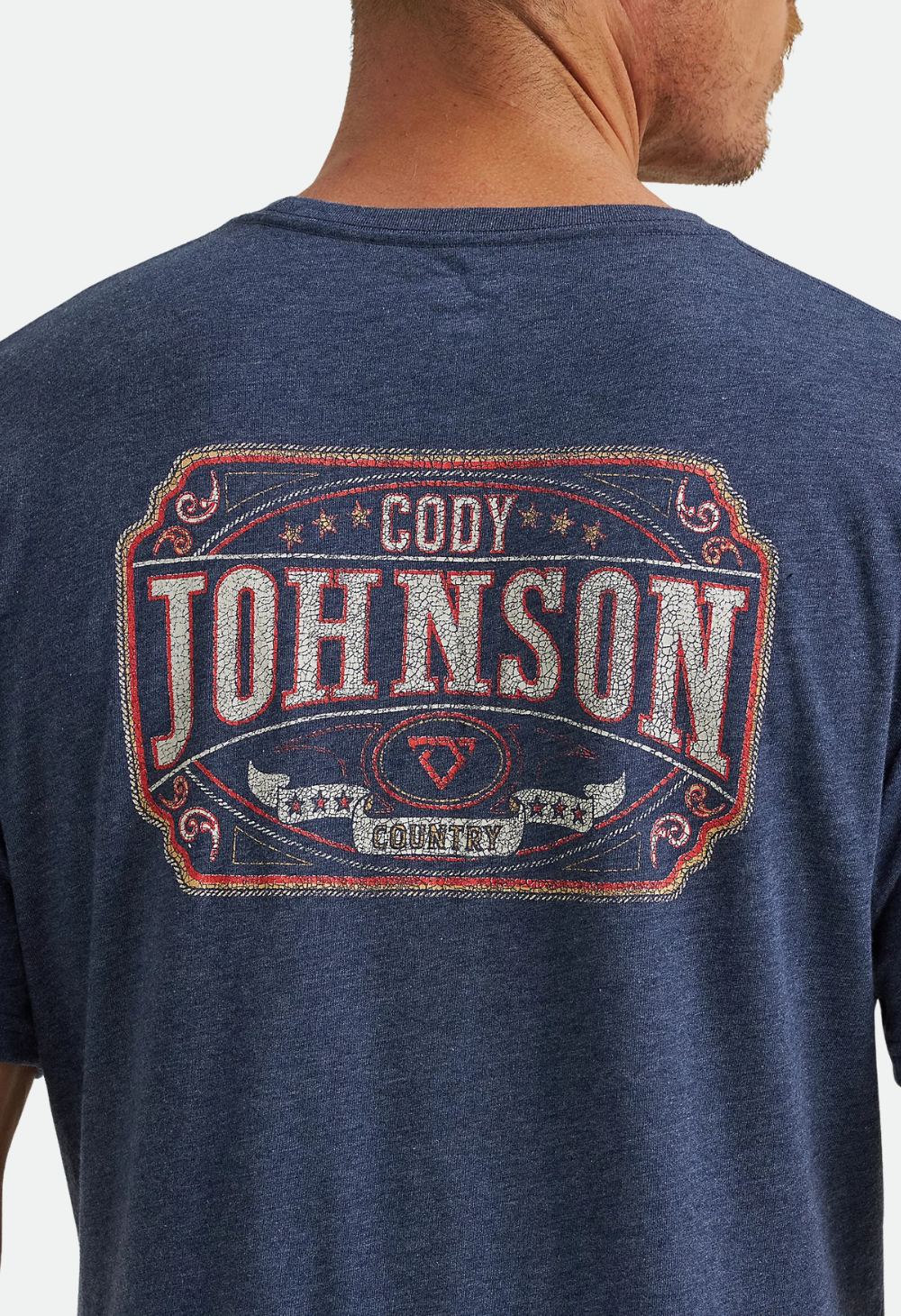 Wrangler Men's Cody Johnson Concert Back Graphic T-Shirt - Country Black