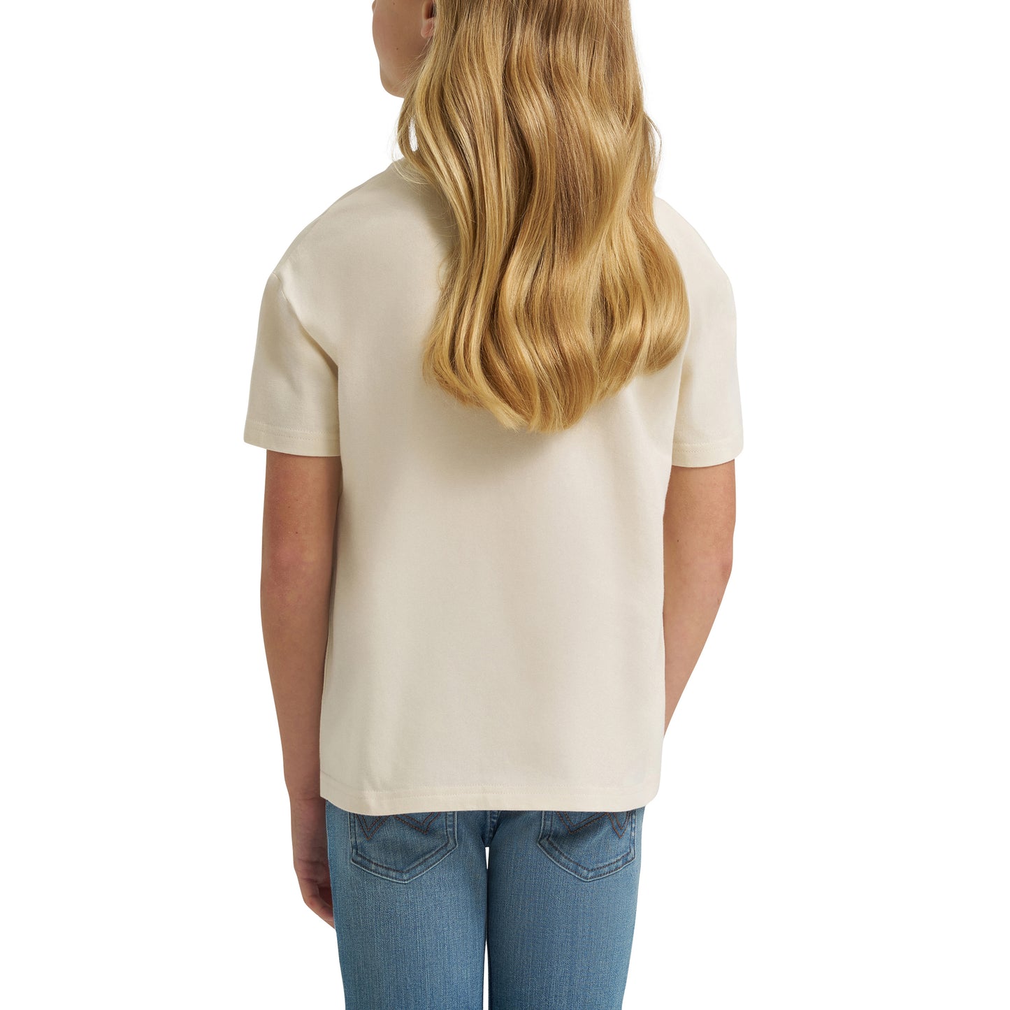 Wrangler X Lainey Wilson Girl's Buzzards White T-Shirt