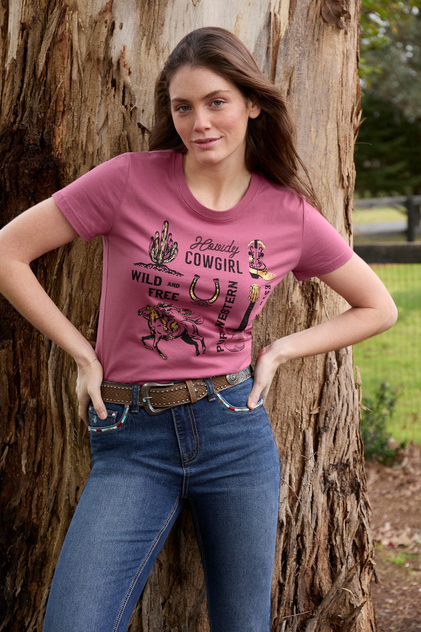 Pure Western Women’s Trinity Short Sleeve Tee